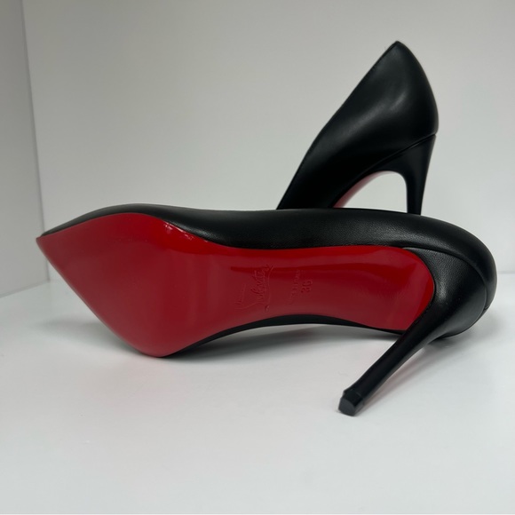 Christian Louboutin Pigalle Plato 100 Patent Leather Pumps - Picture 5 of 15
